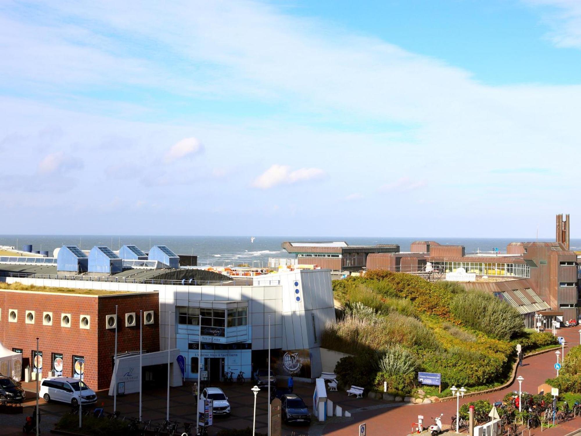 Strandnahe Ferienwohnung, Zentral Gelegen, Wlan Und Balkon, Andreas Dirks-Str. 1 Westerland Exterior foto